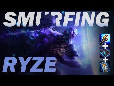 SMURFING ON RYZE | Broken Blade