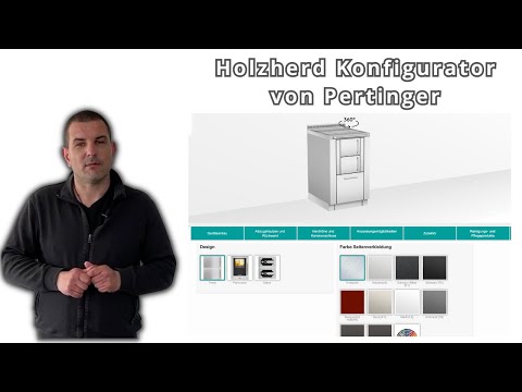 Pertinger Küchenherd Konfiguration - So einfach gehts