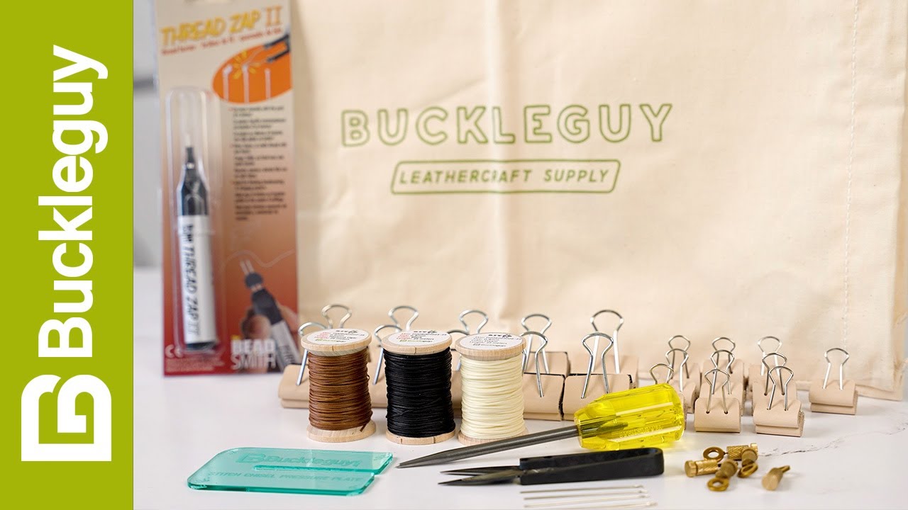 Leather Stitching Starter Kit from Buckleguy com