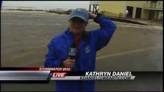 preview picture of video 'Hurricane Isaac Closes Navarre Beach'