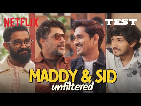 Madhavan & Siddharth on Cinema, Cricket & ROASTS! Ft. Nirmal & Abishek | TEST | Netflix India