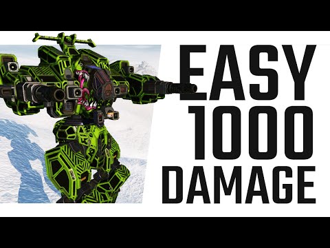 Easy 1000 Damage - Rifleman Legend Killer - Mechwarrior Online The Daily Dose #814