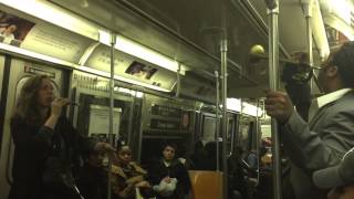 Eliki and Kafele performing uncut in the A Train