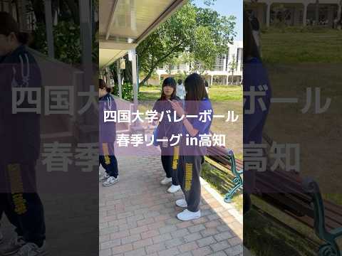 四国大学バレーボール春季リーグ戦「全勝優勝🏆」!