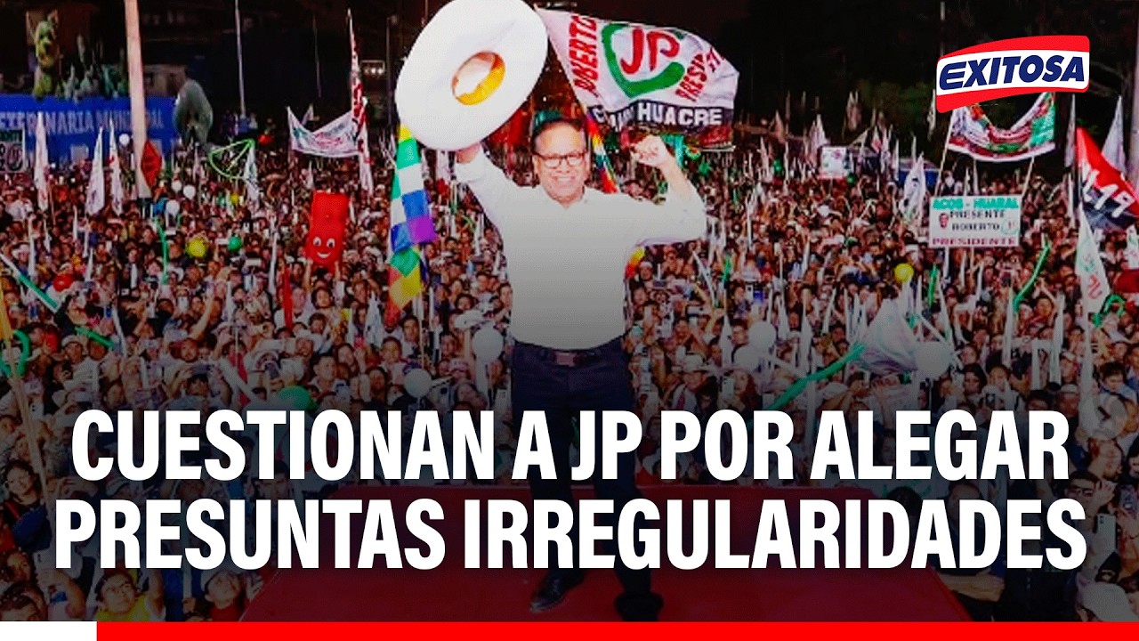 🔴🔵 Cuestionan a JP por alegar presuntas irregularidades y "fraude"