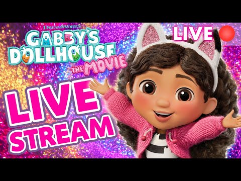 🍿GABBY'S DOLLHOUSE: THE MOVIE🍿 24/7 Marathon! In Theaters September 27th