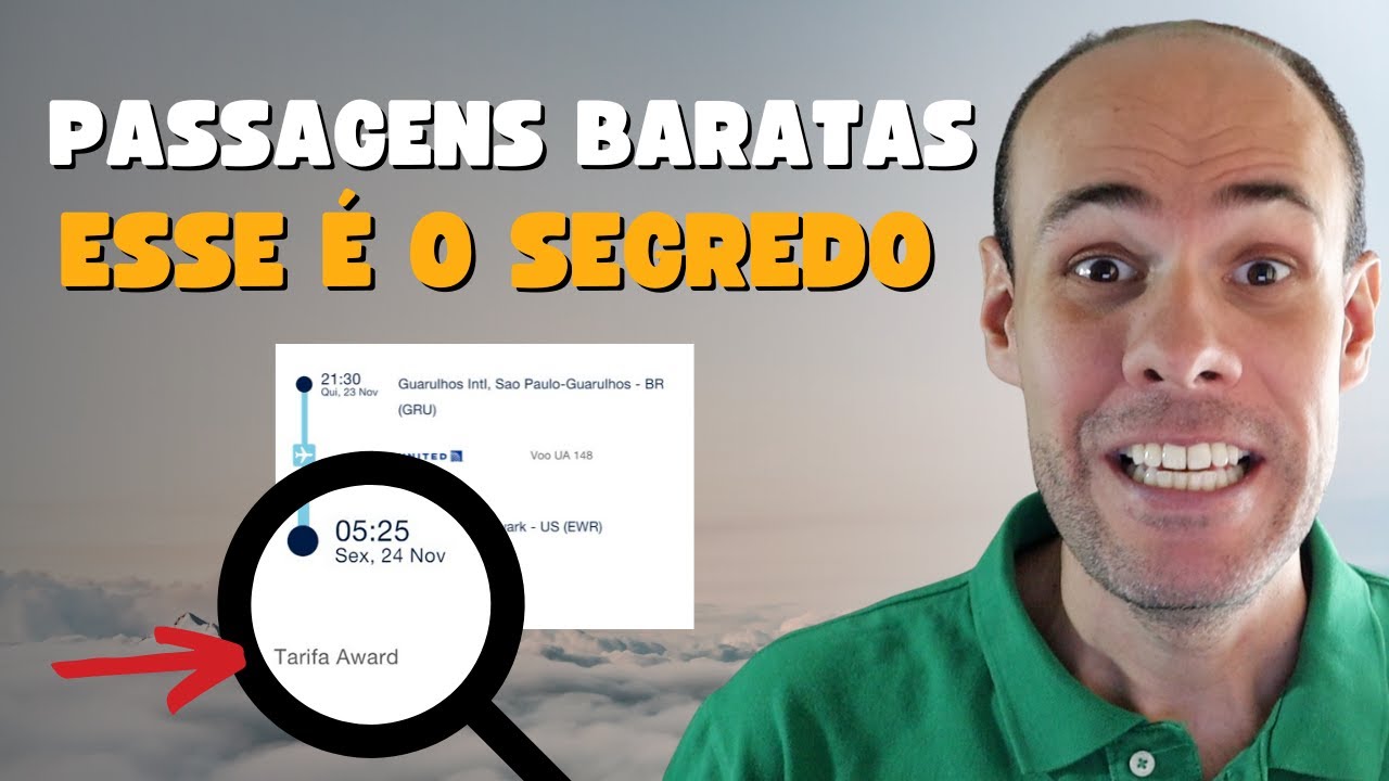 Segredo das PASSAGENS BARATAS na tarifa AWARD com milhas AZUL
