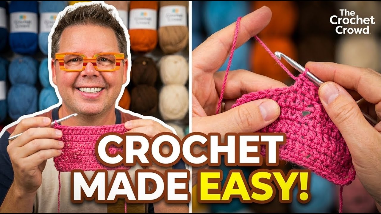 START HERE: The Ultimate How to Crochet Workshop for Beginners 🧶