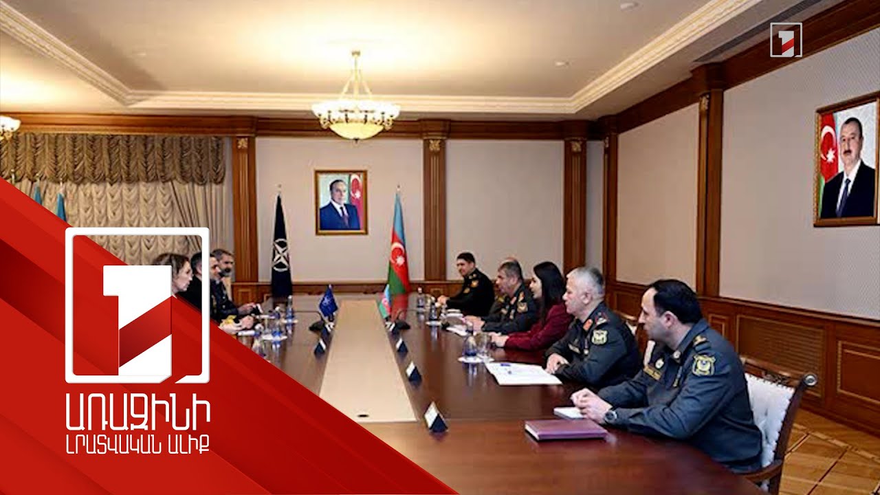 Հասանովը հանդիպել է Եվրոպայում ՆԱՏՕ-ի ԳՇ պատվիրակության հետ