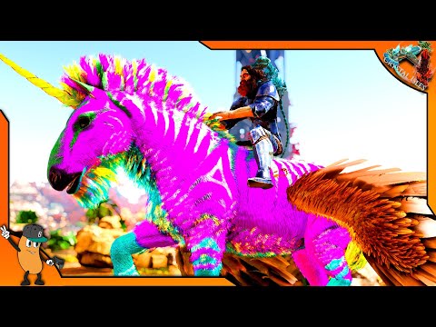 HOW TO TAME EMBER PEGASUS IN CRYSTAL ISLES | Ark Crystal Isles Additional Dinos