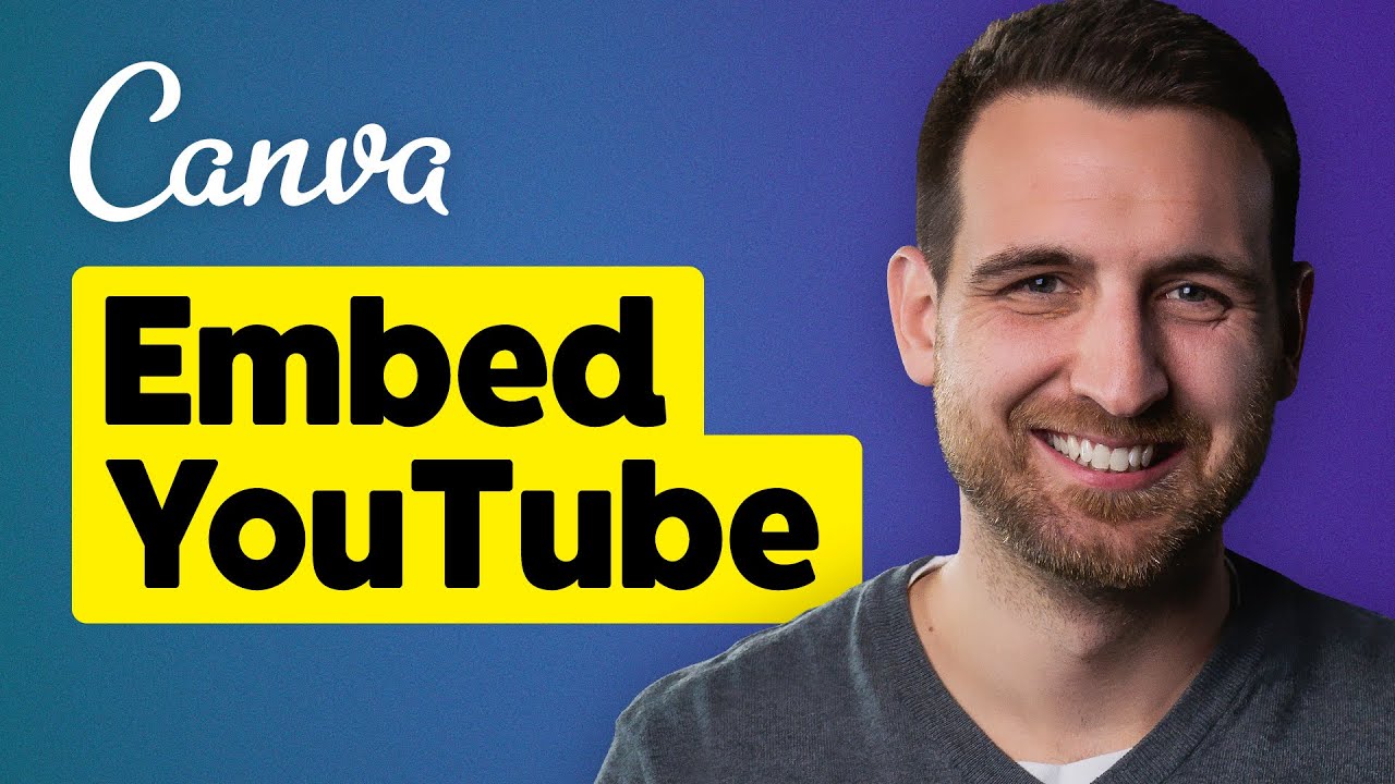 How to Embed YouTube Video in Canva