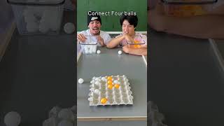ピンポン球を４つ繋げて🏓Connect Four