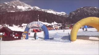 preview picture of video 'Sappada Nevelandia parco sulla neve Settimana Bianca 2013 alunni IPSIA e Liceo Nocera Umbra'