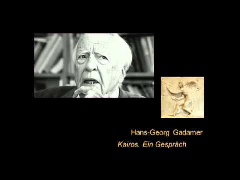 Hans-Georg Gadamer - Kairos. Gespräch über die Urerfahrung von Zeit