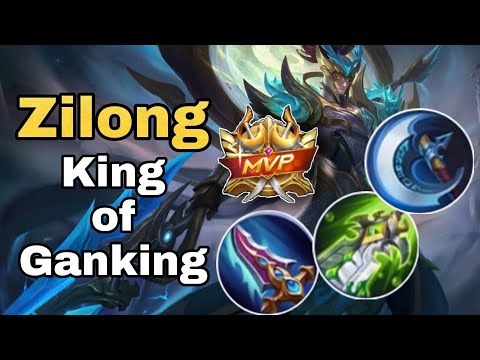 Zilong new meta build with execute ~ crazy damage😱  || Mobile Legends