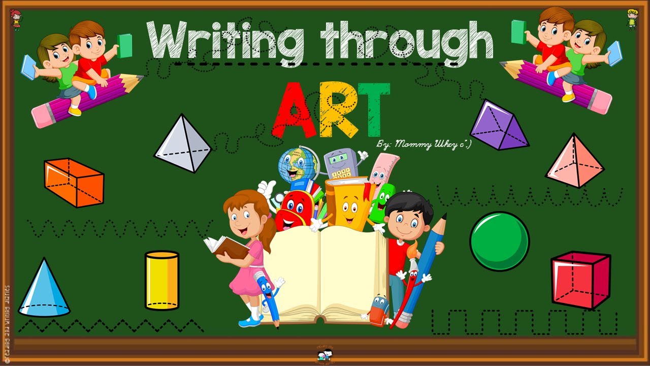 ART Lesson # 01-Writing through ART with FREE PDF File 👇 Download Now 👇