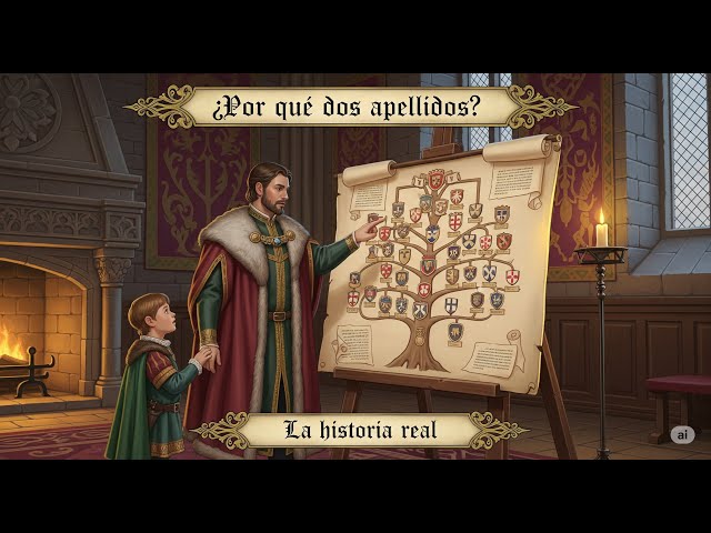 Vídeo relacionado con Lámina escudos heráldicos de 2 apellidos con origen y significado del apellido. Impresión DIN A3, fondo envejecido. Regalo original Boda para novios y Aniversario.