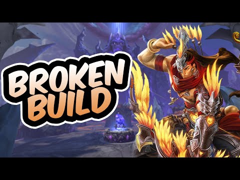 THIS BUILD IS BROKEN ON HOU YI IN SMITE CONQUEST SEASON 7! | RANKED SMITE CONQUEST