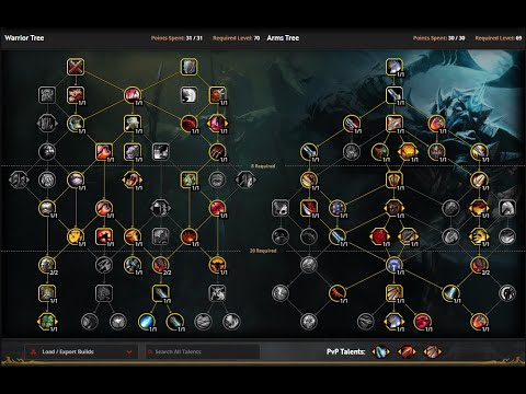 Warrior build for 10.1 PTR Dragonflight