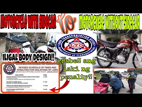 Change body design from Motorcycle with Sidecar to Motorcycle without Sidecar. ganito ang proseso.