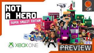 Preview: Not A Hero Super Snazzy Edition - Xbox One - ME, MYSELF & BUNNYLORD Gameplay