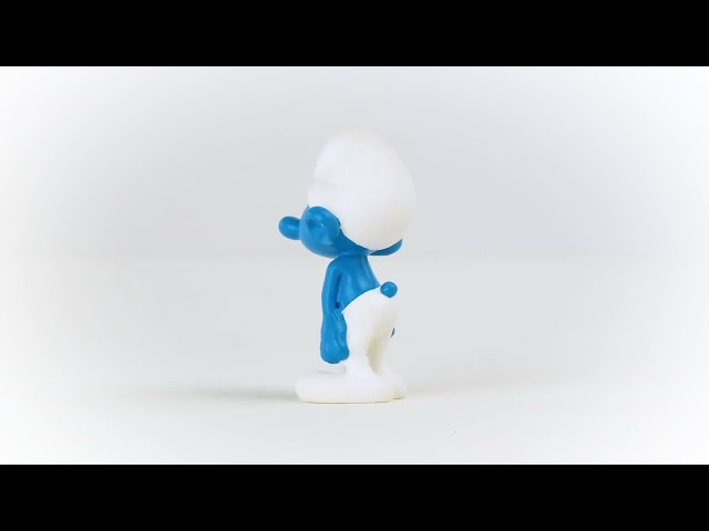 Figura Pitufo Tontín Cansado 5,5 Cms video