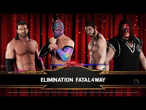 SBW Raw - Sin Cara vs Johny Gargano vs Razor Ramon vs Abyss
