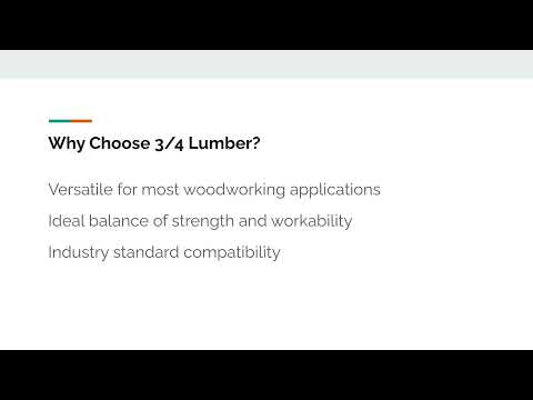 The Essential Guide to 3 4 Lumber