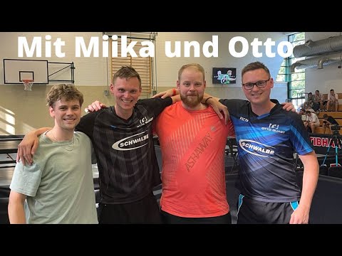 Tomorrow Tabletennis-Tournament: Mein Einlaufen mit @Pongfinity + meine besten Ballwechsel 🏓💪