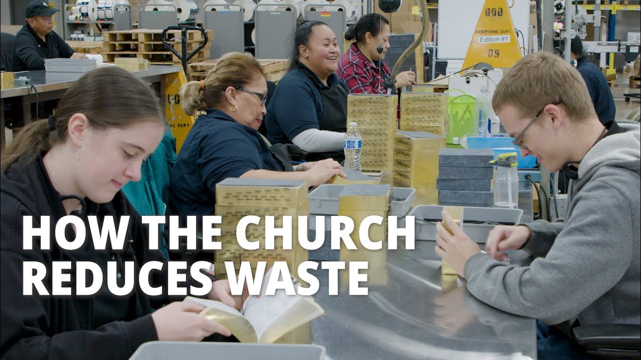 How the Church Manages Material Waste