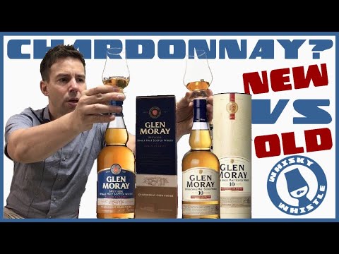 Glen Moray Chardonnay Cask Finish VERSUS Chardonnay 10 Year Whisky Review 185