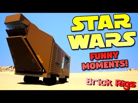 STAR WARS FUNNY MOMENTS COMPILATION! - Brick Rigs Multiplayer Gameplay Ep20