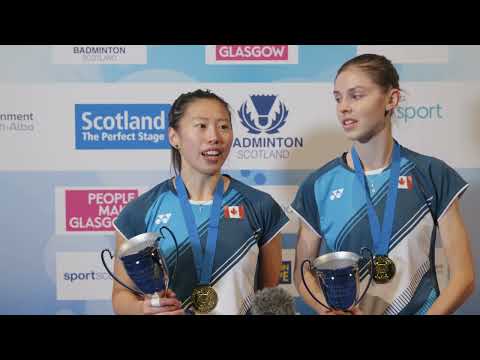 Scottish Open 2021: Women’s Doubles Champions Rachel Honderich and Kristen Tsai