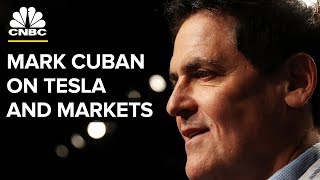 Mark Cuban On Tesla Going Private, Staying Out Of The Market | CNBC