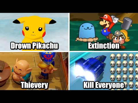 These Nintendo Games Allow You To Be Evil (And Reward You For It)