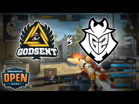 KENNYS AMAZING ACE!!! GODSENT vs G2 - DreamHack Open Fall - Match HIGHLIGHTS