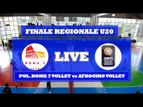 Finale #U20M FIPAV Lazio 2018-19: Roma 7-Afro Giro
