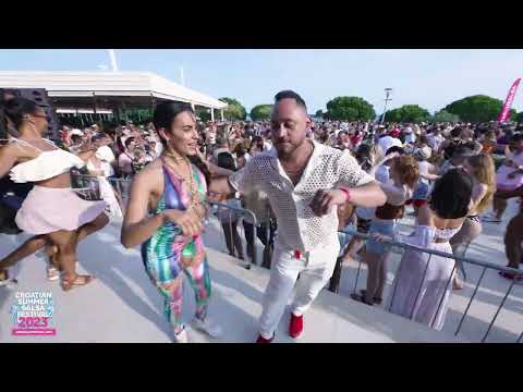 Jazzy Ruiz & Lola Hontas ~ salsa social dancing @ CSSF, Rovinj