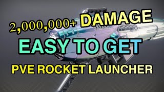 Destiny 2 - You Need To Use The Hot Head Rocket Launcher. It Is Taking Over PvE