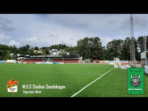 M.U.S Stadion Sandskogan in Stjørdal Norway | Stadium of Stjørdals-Blink