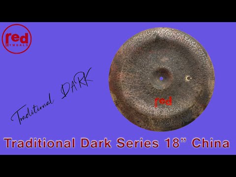 Red Cymbals 18" Trad Dark China Cymbal Demo