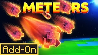 METEORS Add-On Showcase | Minecraft Marketplace
