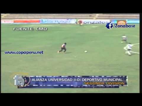 Alianza Universidad 1-0 Deportivo Municipal [Segunda División]