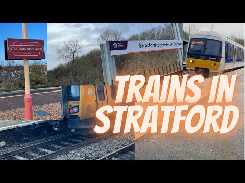 Trains In Stratford Upon Avon Stations (03/01/22)