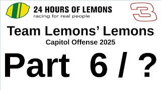 Team Lemons' Lemons Car #3 - Capital Offense 2025 at Summit Point Raceway - 24 Hours of LeMons!