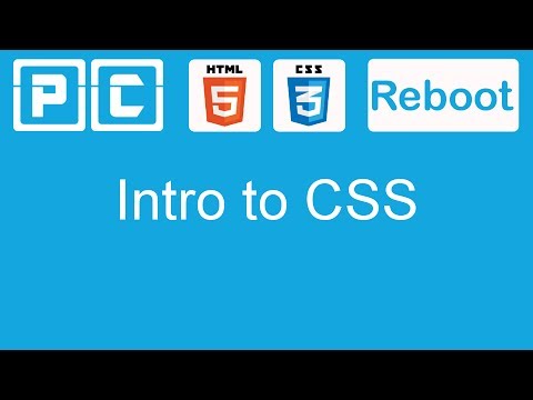 HTML5 and CSS3 beginners tutorial 11 - Intro to CSS
