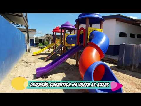 Playgrounds são instalados nas Escolas Municipais de Apiacás