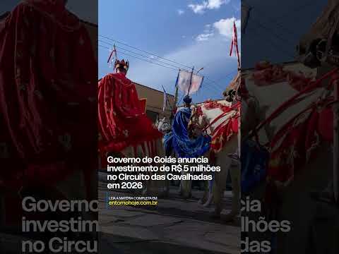 Governo de Goiás anuncia investimento de R$ 5 milhões no Circuito das Cavalhadas em 2026