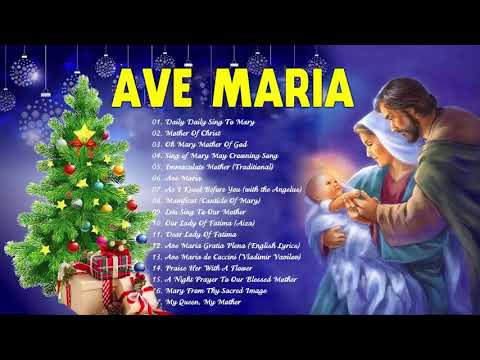 Ave Maria - Classic Marian Hymns Sung in Gregorian, Ambrosian And Gallican Chants - Merry Christmas.