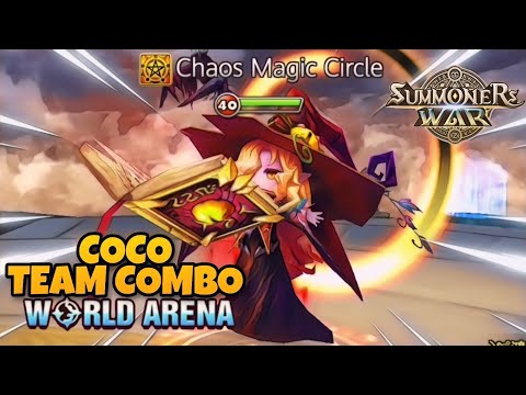 Coco Team Combo in World Arena - Summoners War
